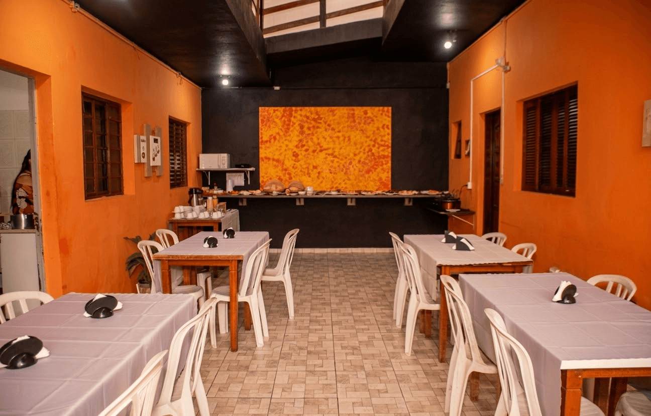 Café da manhã - Hotel Estação Trem Guararema